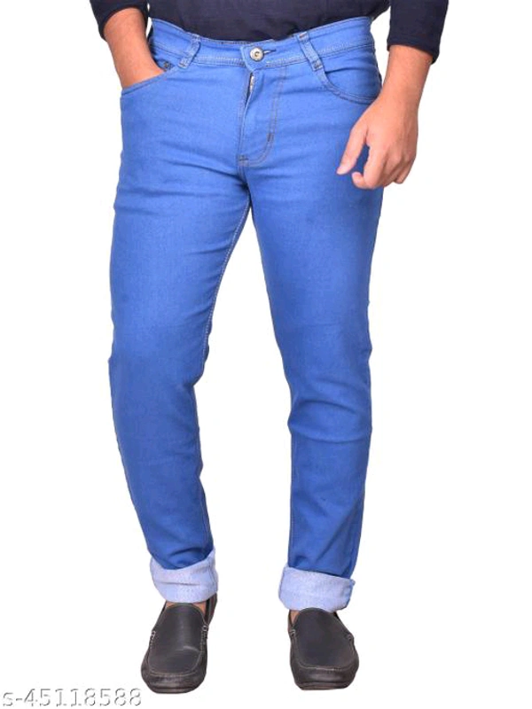 Lzard Solid Slim Men's Jeans 👖 - 30