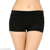 Wyatt Women Cotton Regular Tummy Tucker Boyshorts ( Pack of 3 ) - S