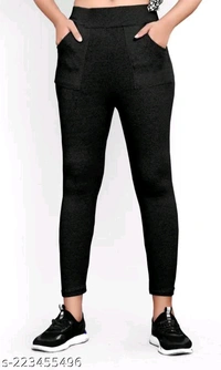 Gorgeous Modern Women Jeggings Black - Free Size