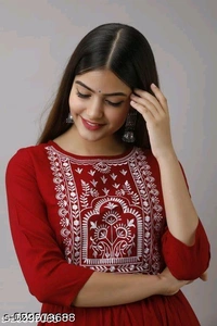 Chitrarekha Superior Women Kurtis - Tickle Me Pink, M