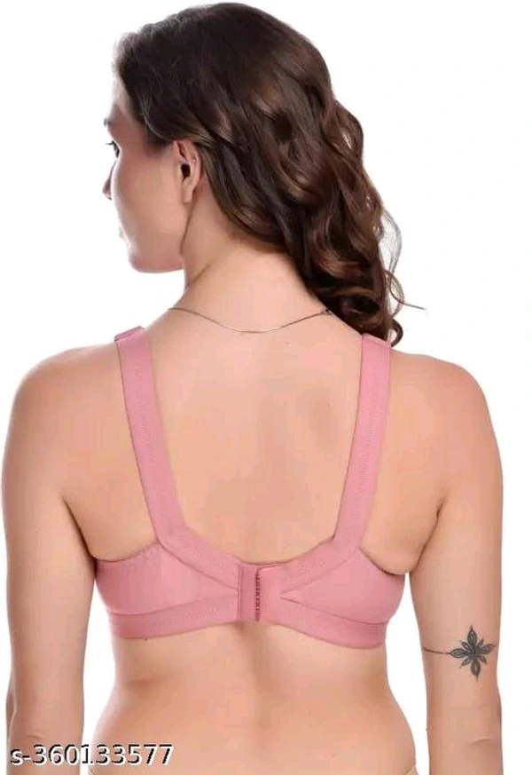 Sassy Women Stylish Bra Full Coverage - Blush Pink, 30C