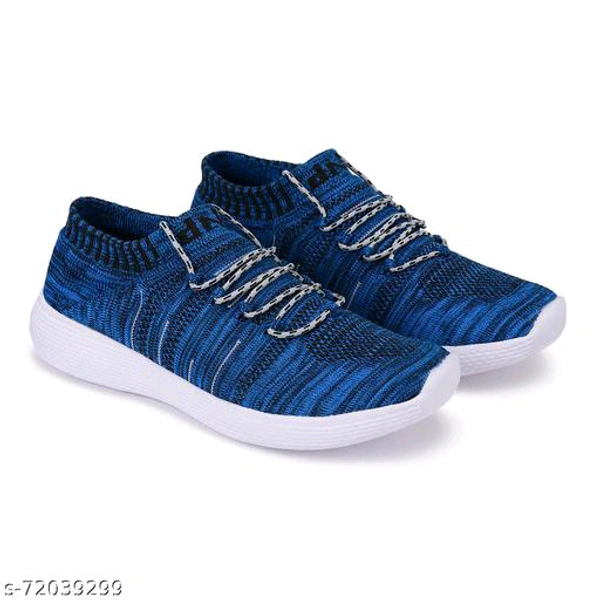Unique Fashionable Men Casual Shoes - Blue, 7