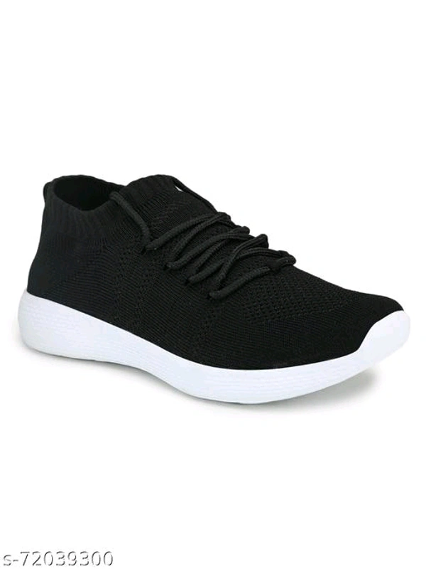 Unique Fashionable Men Casual Shoes - Black, 8