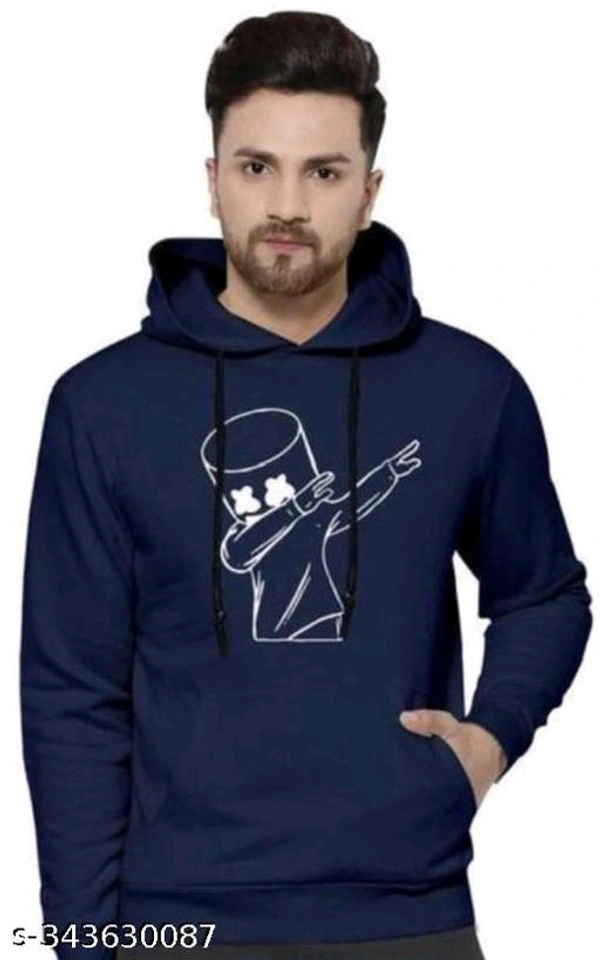 Urbane Fabulous Men Sweatshirts - Navy Blue, S