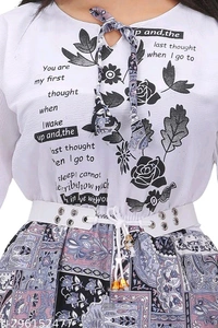 Fancy Glamorous Women Tops & Tunics - M