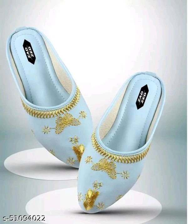 Trendy Women Bellies & Ballerinas - 4, Picton Blue