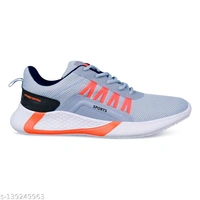 Modern Graceful Men Sports Shoes - 10, Gray