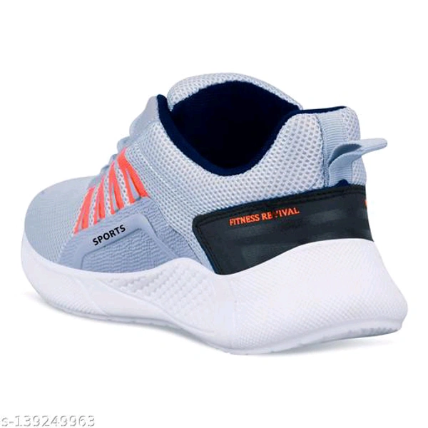 Modern Graceful Men Sports Shoes - 10, Gray