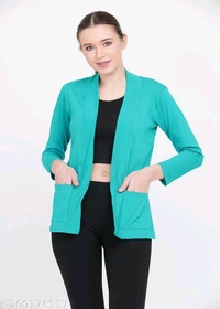 Classy Graceful Women Capes, Shrugs & Ponchos - Wild Watermelon, S