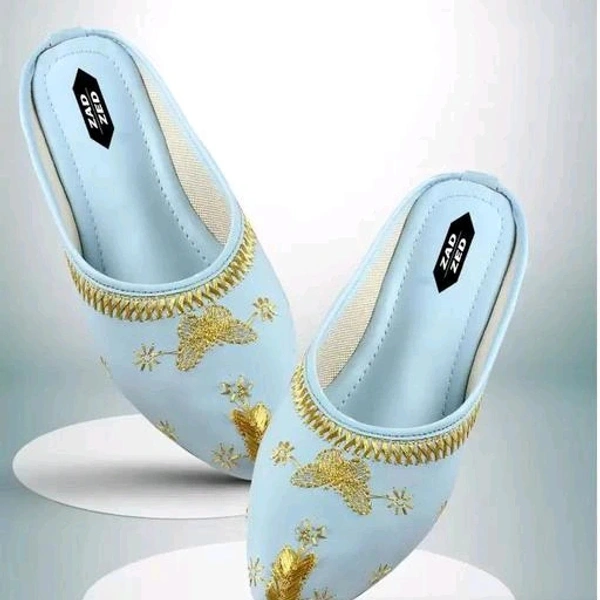Trendy Women Bellies & Ballerinas - 9, Picton Blue