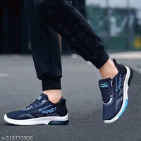 Relaxed Attractive Men Casual Shoes - 9, Navy Blue