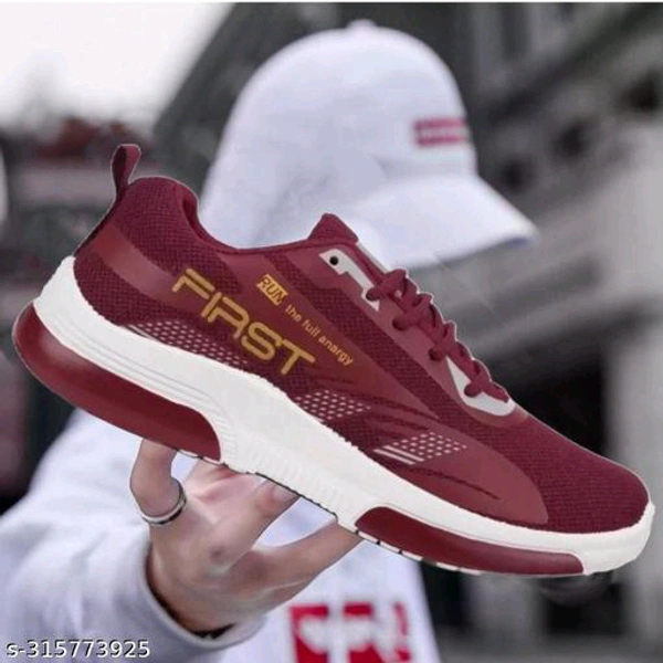 Relaxed Attractive Men Casual Shoes - 9, Maroon