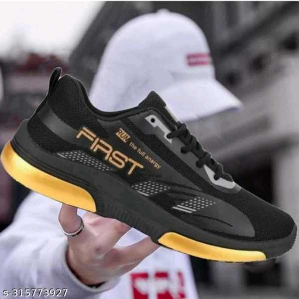 Relaxed Attractive Men Casual Shoes - 8, Dorado