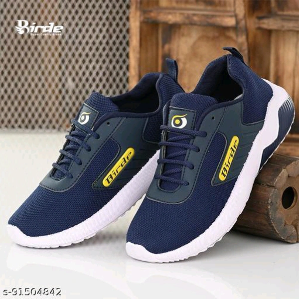 Modern Trendy Men Sports Shoes - Science Blue, 9