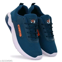Modern Trendy Men Sports Shoes - Pine Green, 8