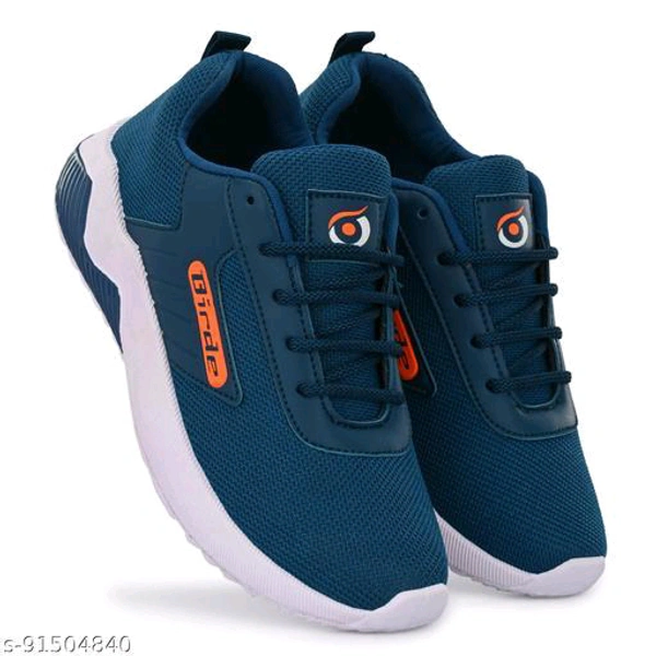 Modern Trendy Men Sports Shoes - Pine Green, 8