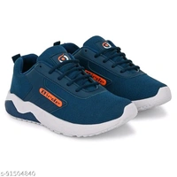 Modern Trendy Men Sports Shoes - Pine Green, 8