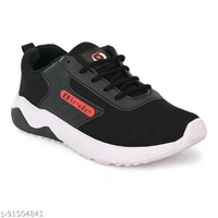 Modern Trendy Men Sports Shoes - Black, 8