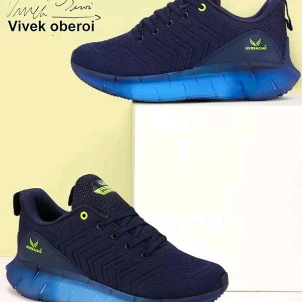 Relaxed Fashionable Men Sports Shoes - Navy Blue, 7