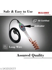 Branded Copper Immersion Rods Water Heater  - Free Size