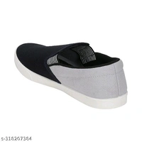 Canvas Latest Fabulous Men Sports Shoes - Gray, 10