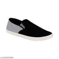 Canvas Latest Fabulous Men Sports Shoes - Gray, 10