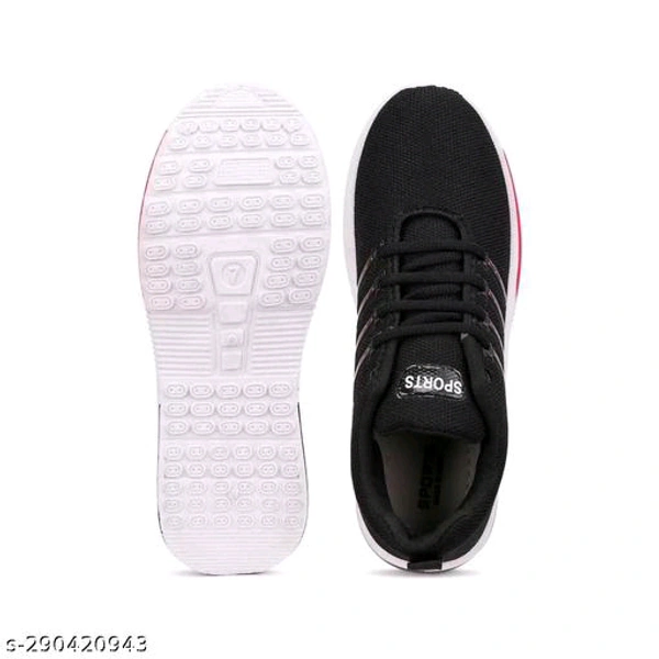 Unique Fabulous Men Sports Shoes - Black, 8