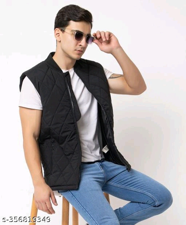 Comfy Fashionable Men Half Bomber Varsity Jackets - M, Black