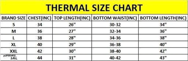 Fabulous Men Stylish Thermal Set - S
