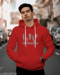 FLYIND VOGUE OUTFIT Men's Sweatshirts - Red, M