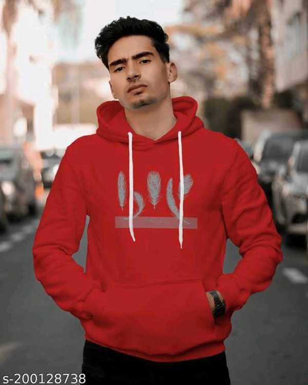 FLYIND VOGUE OUTFIT Men's Sweatshirts - Red, M