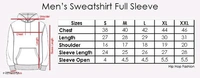 Trendy Designer Men Sweatshirts Hip Hop Fashion - White, M