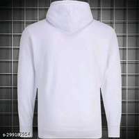 Trendy Designer Men Sweatshirts Hip Hop Fashion - White, XXL