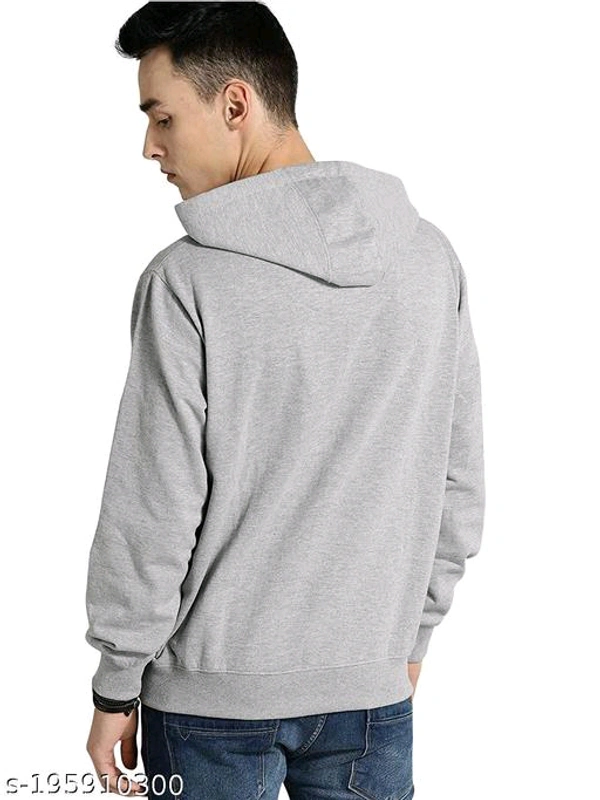 KEESOR Trendy Graceful Men Sweatshirts - Gray, S