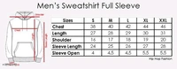 Trendy Designer Men Sweatshirts Hip Hop Fashion - Gray, XXL