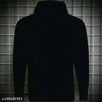 Trendy Designer Men Sweatshirts Hip Hop Fashion - Black, L