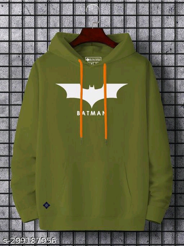 Trendy Designer Men Sweatshirts Hip Hop Fashion - Green, XXL
