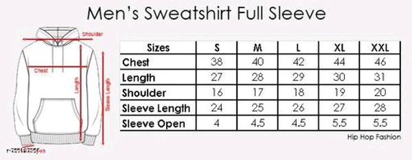 Trendy Designer Men Sweatshirts Hip Hop Fashion - Green, XXL