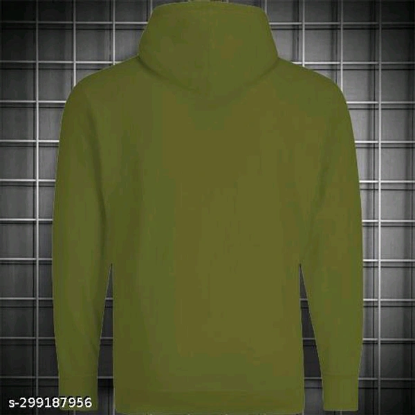 Trendy Designer Men Sweatshirts Hip Hop Fashion - Green, S