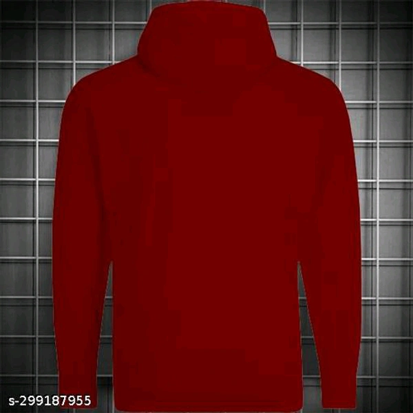 Trendy Designer Men Sweatshirts Hip Hop Fashion - Maroon, XXL