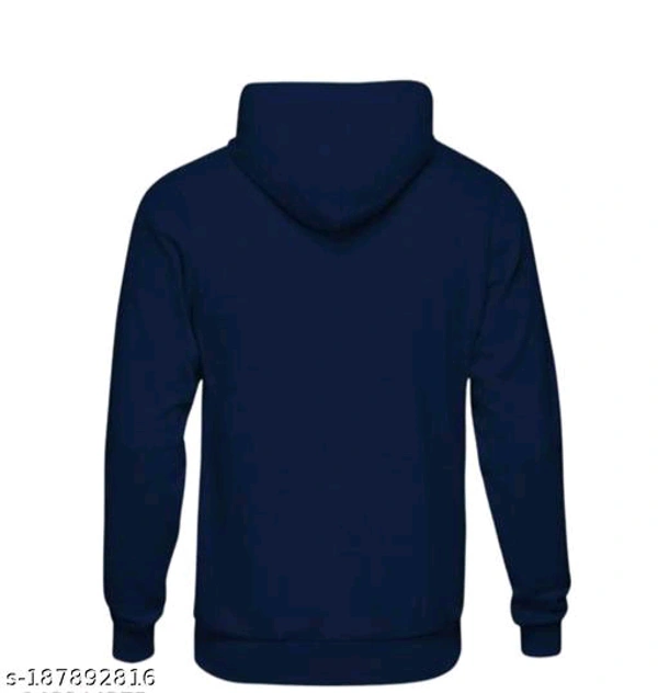 Trendy Elegant Fashionista Men Sweatshirt - Navy Blue, XXL