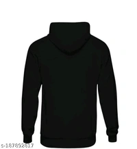 Trendy Elegant Fashionista Men Sweatshirt - Black, M