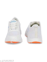 Trendy Fashionate Men stylish Sneakers Shoes - White, 7