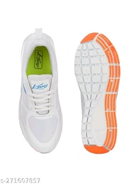 Trendy Fashionate Men stylish Sneakers Shoes - White, 7