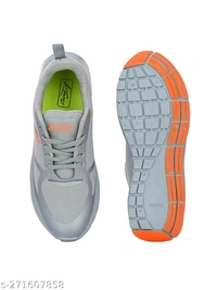 Trendy Fashionate Men stylish Sneakers Shoes - Gray, 7