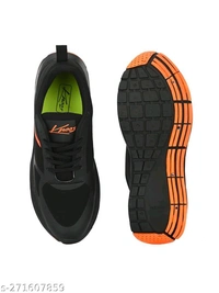 Trendy Fashionate Men stylish Sneakers Shoes - Black, 7