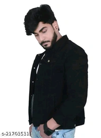 Fancy Fashionista Men Jackets - Black, XL
