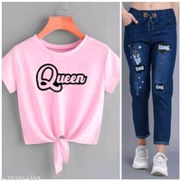 Urbane Modern Women Jeans Top - 26