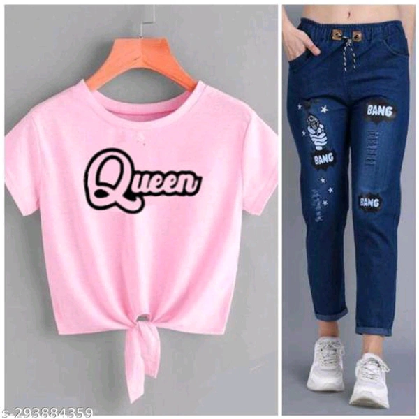 Urbane Modern Women Jeans Top - 26