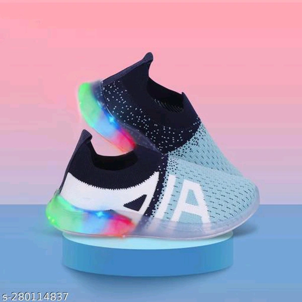Kids Boys Casual LED Light Shoes - Sinbad, 12 Months - 6 Years